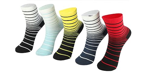 Image of Kids Boys Socks - Printed Cotton Kids Socks | Soft & Comfortable Sock for Boys | Durable Boy Sock for Everyday Wear- Pack of 5