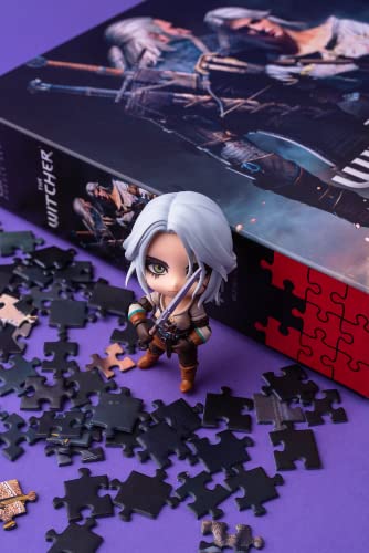 | The Witcher Geralt e Ciri | Puzzle da gioco | 1000 pezzi | 68x48 cm - Gadget - Immagine 5