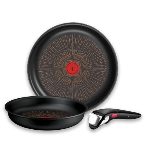 Tefal Ingenio Explore On 3-tlg. Pfannen-Set, stapelbar, platzsparend – Ansicht 1