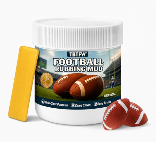 8 Oz Football Rubbing Mud, Football Mud, Enhance Grip and Deepen Leather Color, Make The New Ball Shine Brightly, Suitable for Various Competitions