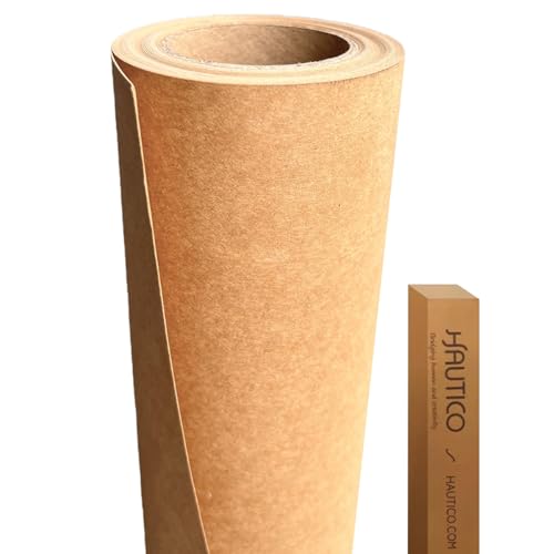 HAUTICO Pattern Making Brown Paper 15 Yards 250g Medium Weight Sustainable Drafting Paper for Sewing Durable Block Paper for Tracing Altering & Pattern Drafting