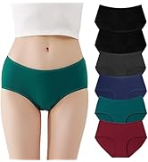 Mutande Donna Desanlapi - Pacco 6 Slip Cotone Vita Media, Boxer Comodi E Traspiranti - Foto 7