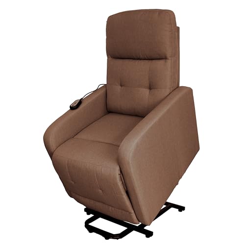 GARDENIA Poltrona Elettrica Ika, Acciaio, Marrone