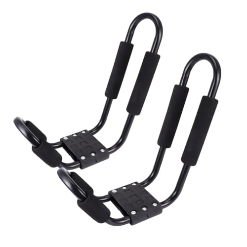 Totority 2pcs Detachable Canoe Roof Rack Luggage Shelf for Kayak Storage Easy to Install Frame for Outdoor Adventures and Travel