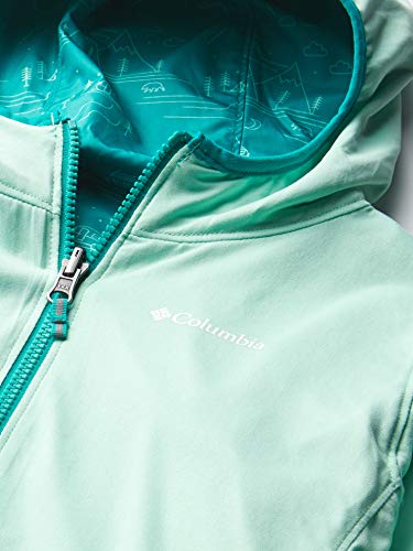 Image of Columbia Youth Unisex Pixel Grabber Reversible Jacket, Lightweight, Water Resistant