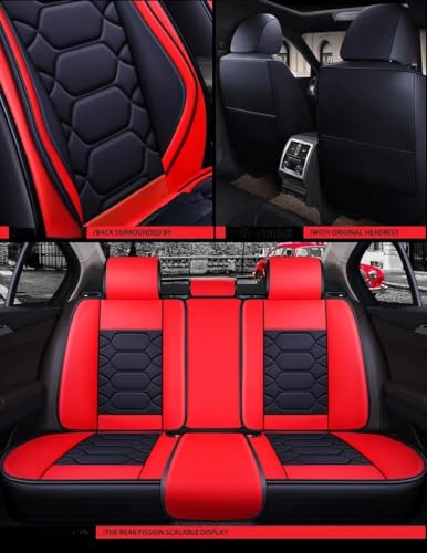 Housse de siège auto en cuir luxe pour intérieur SUV et pickup