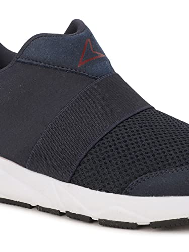 Image of Bata Power Mens Brizo Slip Blue Casual Sneaker Shoes, 11 UK