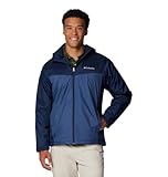 Columbia Men's Glennaker II Sherpa Lined Jacket, Collegiate Navy/Dark Mountain, Large