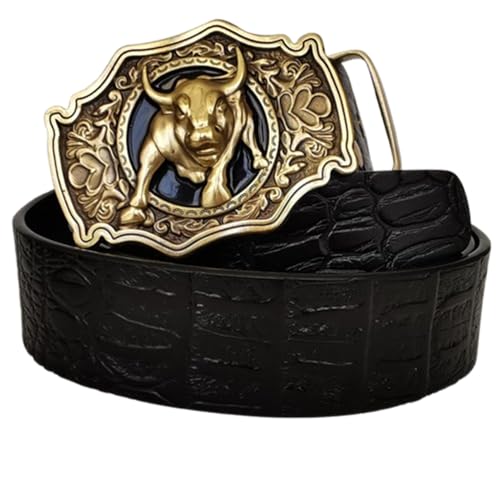 Ceinture Homme En Cuir Pleine Fleur Kaki Authentique Fait Main