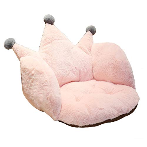 xiuersty Soft Plush Cat Pet Bed for Cats or Small Dogs Winter Bed Crown Dog Cat Bed Self Warming Plush Pillow Stuffed Seat Cushion Cat Kitten Puppy Small Dog Bed Pink