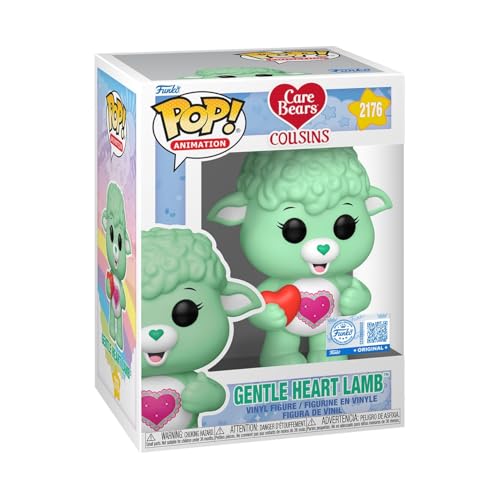 Funko Pop! Animation: Care Bears   Gentle Heart Lamb   Figura de Vinilo Coleccionable   Idea de Regalo   Mercancía Oficial   Juguetes para niños y Adultos   Figura Modelo para coleccionistas