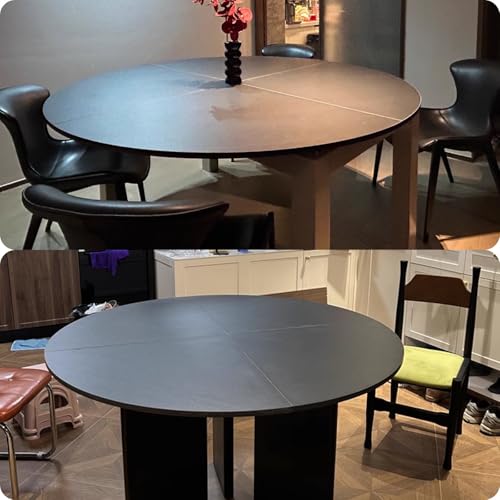Table ronde pliable en bois pour vos mariages et réceptions en plein air - 7