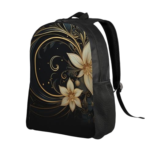 Mochila Unisex Impermeable para Senderismo Color Dorado miniatura 2