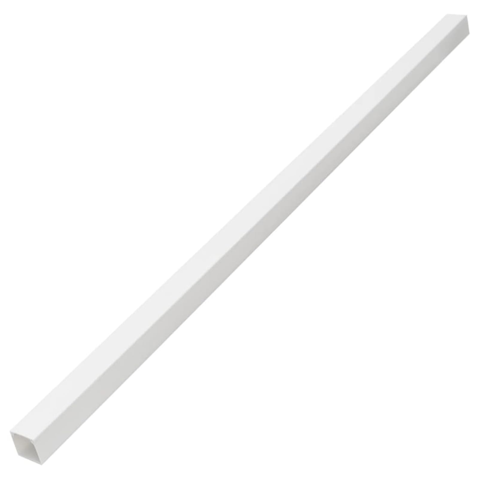 Canalina per Cavi Autoadesiva 40x40 mm 10 m in PVC-Electric Canaline di Varie Dimensioni per cablaggi in plastica passacavi Bianco coprifili a Parete con Copertura Ottima qualità