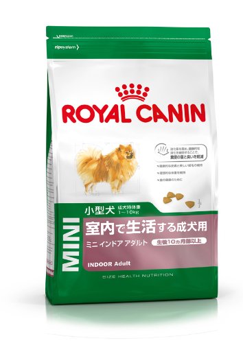Amazon.co.jp: ロイヤルカナン SHN ミニ インドア アダルト 犬用 4kg 