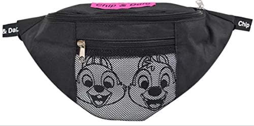 Amazon ディズニー ウエストポーチ ウエストバッグ チップ デール K 4360 黒 20円 1900円 Hamajoy ウエスト バッグ