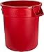 CFS 34101005 Bronco Round Waste Container Only, 10 Gallon, Red