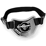 SAN LIKE Fishing Belt Fight Belt - Adjustable Aluminum/Carbon Fiber Waist Fighting Belt Rod Holder Stand-up Fishing Belt