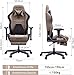 AutoFull Silla Gaming Silla Gamer Ergonómica Silla de Oficina Cuero de PU...