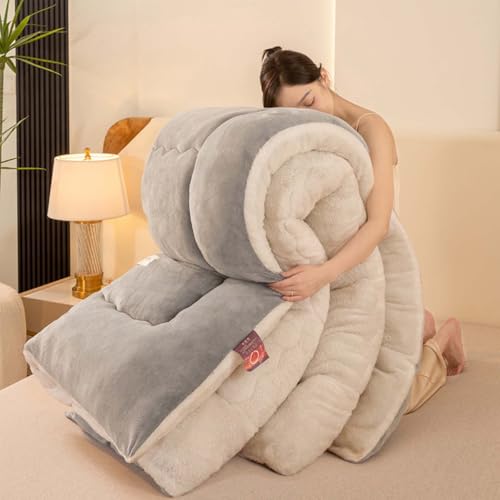 YSZBD EdredóN Grueso De Borreguito Invierno Colcha Edredon Cama 180x200 Invierno EdredóN Grueso De Invierno EdredóN Terciopelo Cordero(#3,220x240cm-5kg)