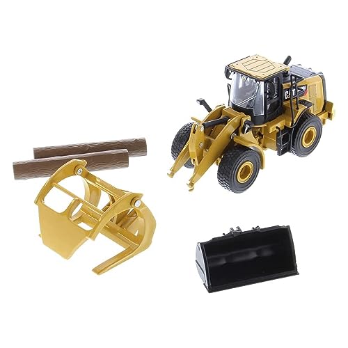 Modelo Caterpillar 950M a escala 1:64 con accesorios miniatura 2
