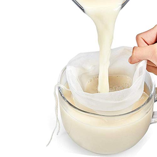 1PC Nylon 12x 8 Food Strainer Bags for Straining Almond Milk,Soy Milk Yogurt Fruit juice ,egetable juice wine 150 Mesh