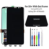 LCD display Digitizer Touch Screen Assembly For Samsung Galaxy S8 Plus Black G955A G955T G955P G955V SM-G950 G955N G955F G955U by Mr Repair Parts