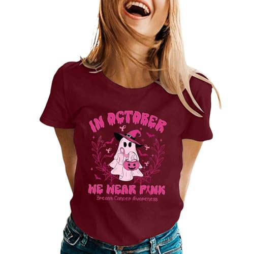 Tee shirt Octobre Rose grande taille pour afficher une solidarité rayonnante