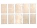 YINUODAY 600Pcs Semillas de Prensa de Oreja Desechables Acupuntura Vaccaria Yeso Frijol Auricular-Paster Presión Orejas Pegatinas Acupoint Masaje Kit de Acupresión
