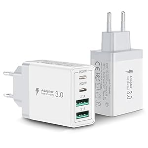 Aioneus 2er Pack 40W USB-C Ladegerät