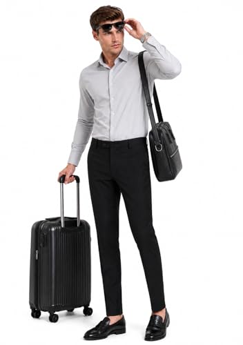 Image of SUNPOINT Formal Pants for Men Office Wear - Premium Regular Fit Formal Trouser for Men, Boys, Gents Bottom Formal wear for Office Meeting, Party, Gathering, Wedding