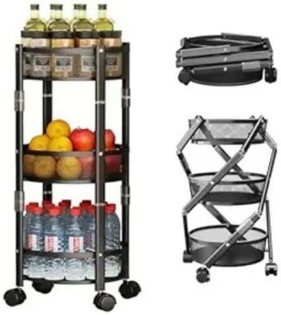 Versatile Storage Organizer Rack for Pantry and Closet, Durable Shelving Stand for Kitchen Bathroom and Office Supplies
