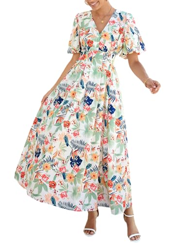 Image of Sissyaki Women's Floral Maxi Dress 2026 Summer Spring Wedding Guest Dress