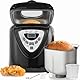 Wintem Brotbackmaschine 600 W mit 15 Programmen Schwarz und Silber – Antihaftbeschichtung und LCD-Display – bereitet Weißbrot, Vollkornbrot, Glutenfrei, Brioche und Gebäck zu, Kapazität 907,2 g