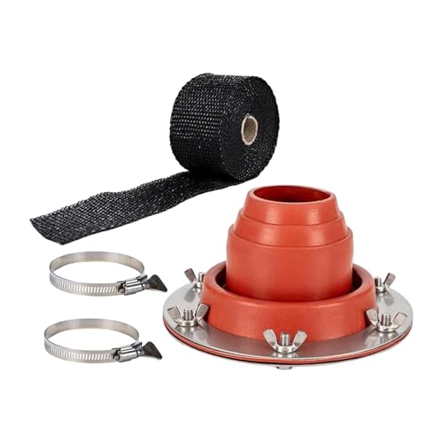 Conduit de ventilation de toit pour évacuer la fumée du poêle de camping