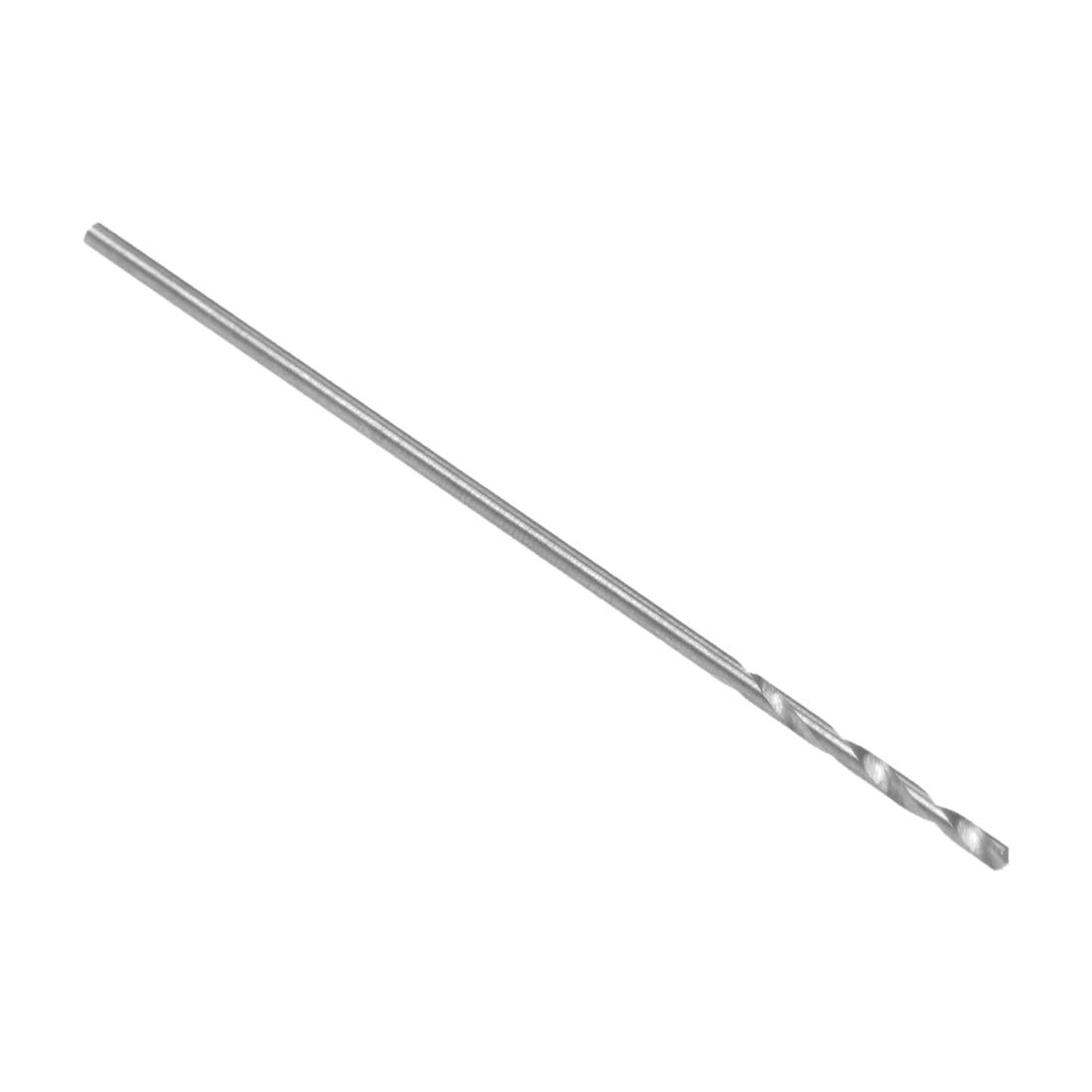 sourcing map 0.95mm Solid Carbide Drill Bits Straight Shank for Stainless Steel Alloy Hard Steel, Hardened to 50 HRC