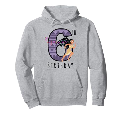 Sweat-shirt Pocahontas pour une fête d'anniversaire thématique 6 ans réussie