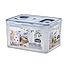 LocknLock HPL890 PP Classic Multifunktions-Aufbewahrungsbox, 361 x 274 x 212 mm, 16 L, 100 % luft- und wasserdichte Box mit Deckel, Cleveres Verschluss-System, Als Organizer für Küche und Haushalt