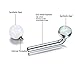 Xpircn Titanium Christina Piercings Bars VCH Bar Vertical Hood Piercing Jewellery 14 Gauge