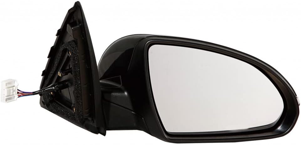 For Kia Optima 2016 2017 2018 Door Mirror Driver Side | Manual | Heated | w/Signal Indicator | Paint To Match | Replacement For 87610-D5010 | KI1320220