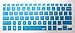 BingoBuy US layout Keyboard Protector Skin Cover for Dell Inspiron 13-7347 13-7348 13-7359 13-7352 13-7353 15-7547 15-7548 XPS 13-9343 13-9350 13-9360 with BingoBuy Credit Card Case (semi-blue)