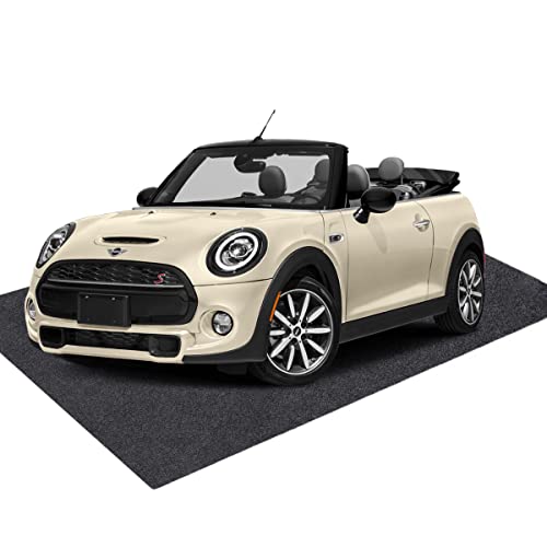 Jommie Chen Garage Floor Mat 7.4X17 Feet Waterproof Backing Layer Rubber Car Mat Absorb Liquid Garage Mats For Under Car Protects Floor From Spills, Drips, Splashes And Stains Washable And Reusable #TOP5