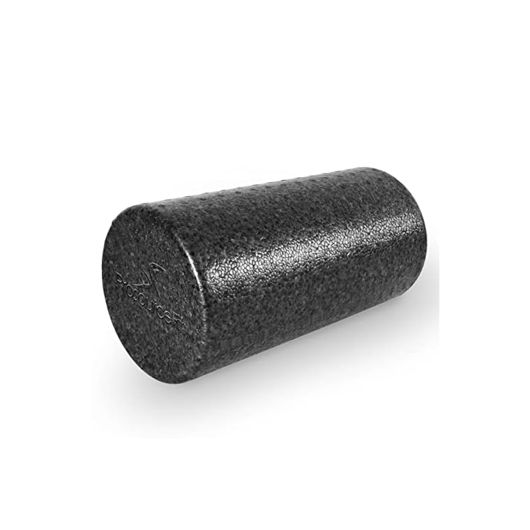 ProsourceFit High Density Foam Rollers 12 - inches Long, Firm Full Body Athletic Massage Tool for Back Stretching, Yoga, Pilates, Post Workout Muscle Recuperation