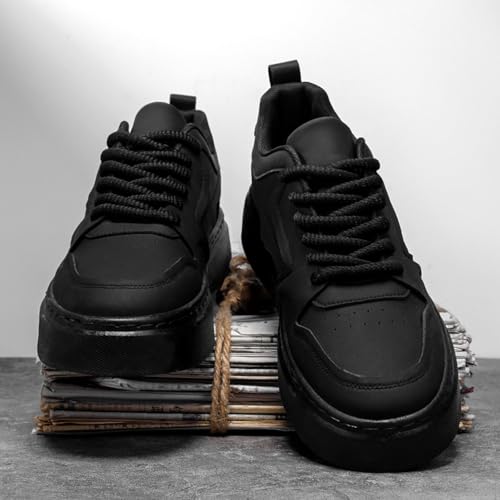 Men's Trendy Thick - Sole Sneakers, Fashion Casual Footwear - Perfect for Road Walks, Fitness Sessions & Daily Outings2