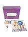 S.A.C. Sanitary napkin disposal bag and dispenser starter set, lavender