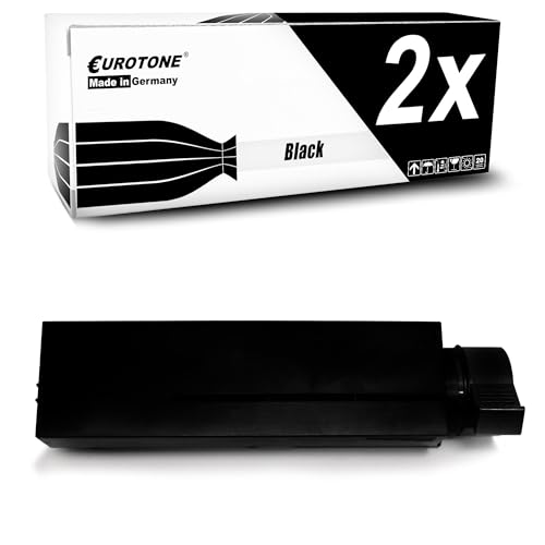 Toner Oki B412 B432 B512 Eurotone noir remplace le modèle 45807102 pour imprimante de bureau