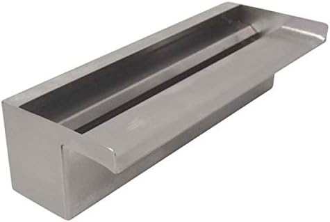 WSS48 48 Stainless Steel Waterfall Weir Spillway 4000 GPH