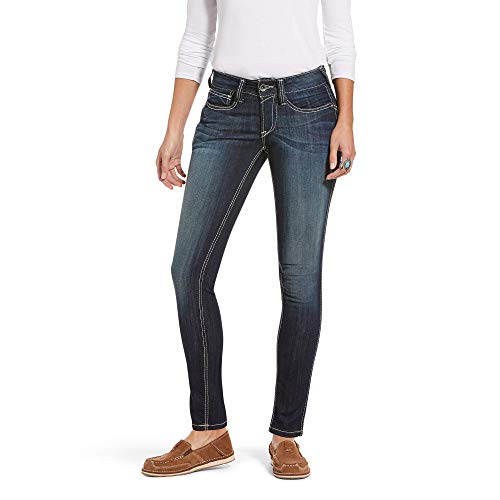 Ariat R.E.A.L. Mid Rise Stretch Skinny Jean - Women’s Slim Fit Denim