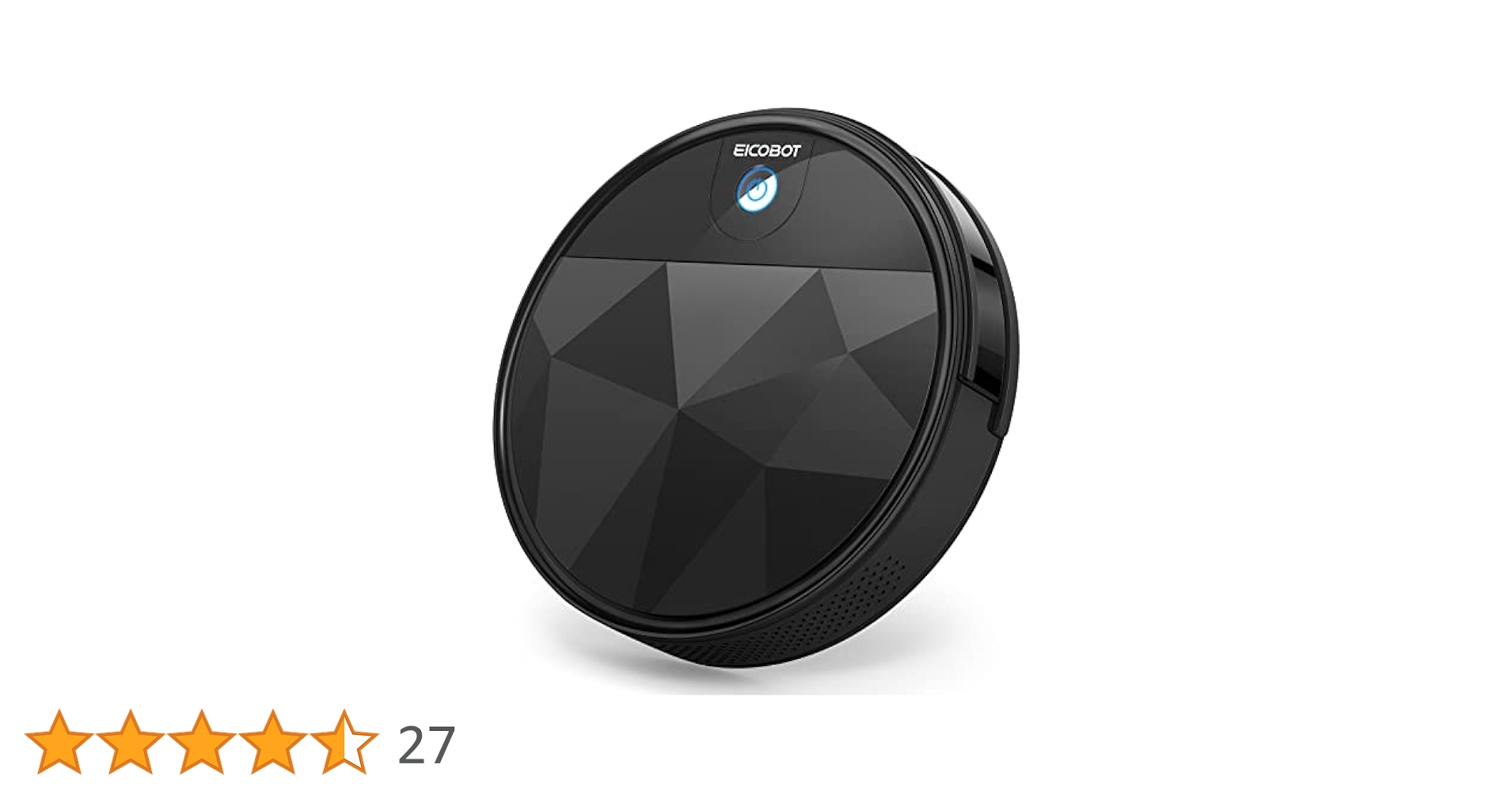 ロボット掃除機 2000Pa吸引 お掃除ロボット 130分 7.8cm薄型 黒 Amazon | ロボット掃除機 EICOBOT 2000Pa吸引 お掃除ロボット