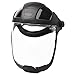 Sellstrom DP4 Face Shield - Lightweight Mask with High Impact Chin Guard, Crown & Ratchet Headgear for Work, Grinding, Cutting - ANSI Z87.1 - Anti Fog Polycarbonate Window